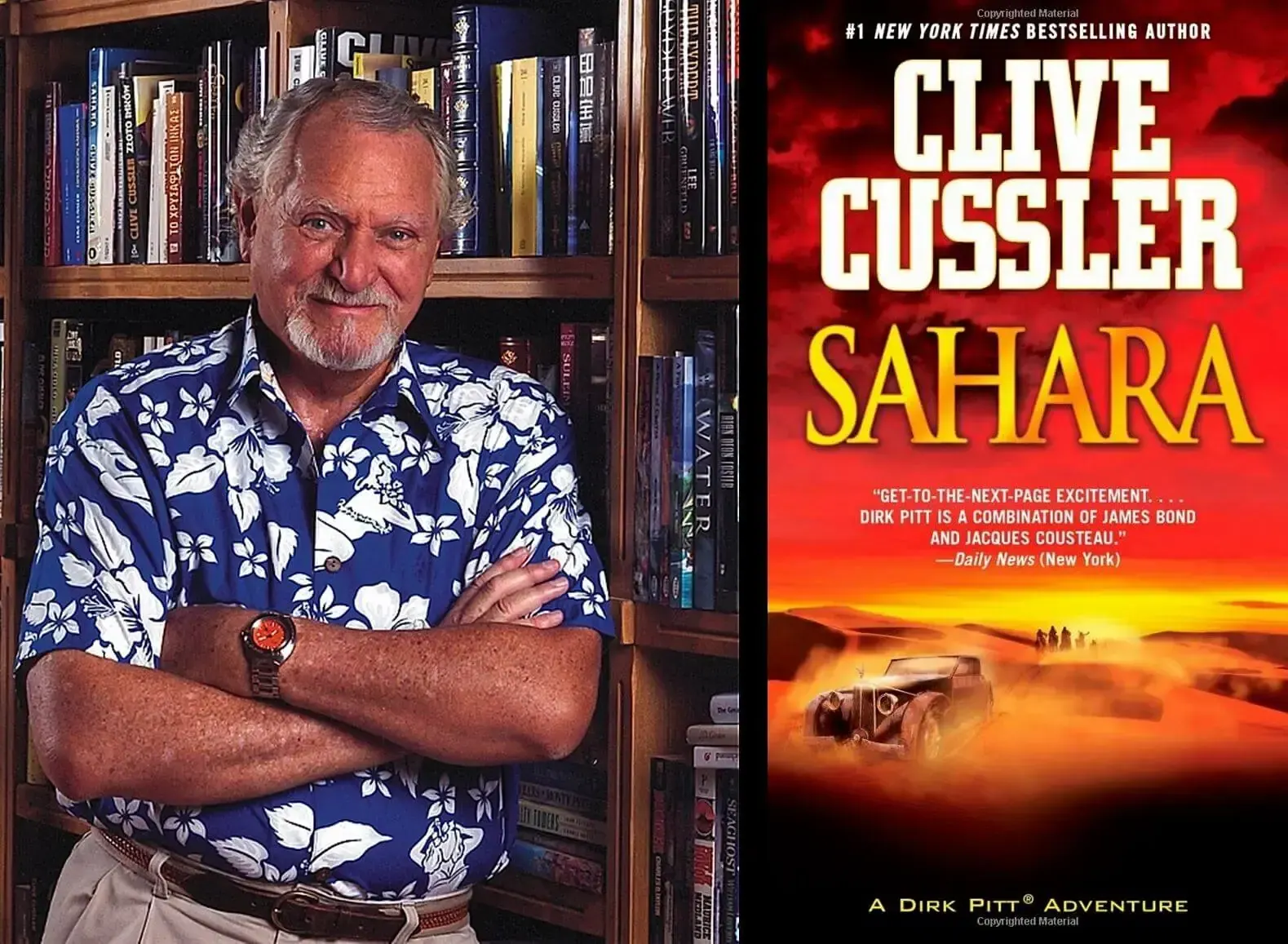 Zmarł Clive Cussler. Pisarz, eksplorator, miłośnik marki Doxa